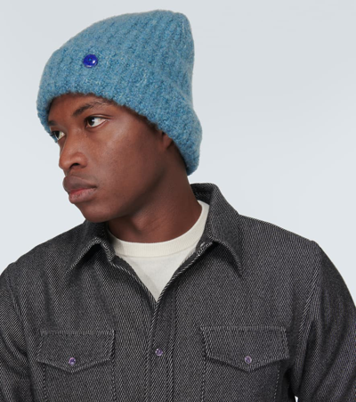 God's True Cashmere Ribbed-knit Cashmere Beanie In Multicoloured