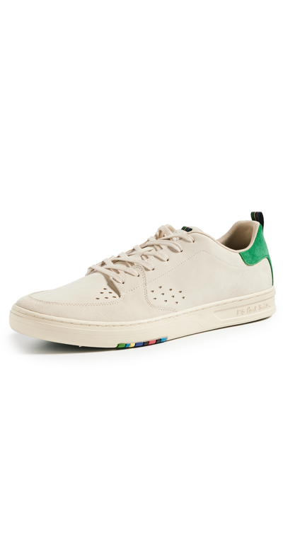 Shop Ps By Paul Smith Cosmo White Green Spoiler Shoes Off White