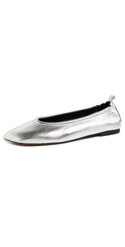 Shop 3.1 Phillip Lim / フィリップ リム Id Stretch Back Ballet Flats Silver