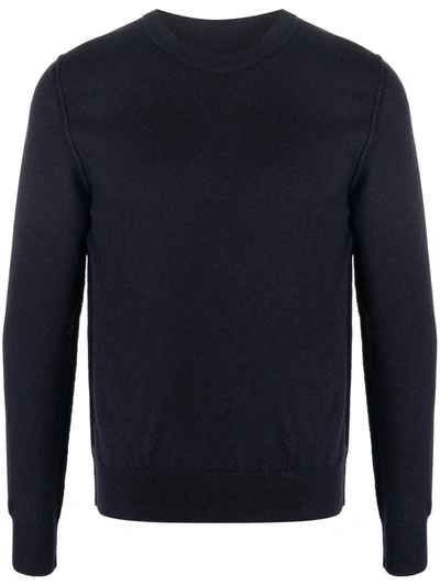 Shop Maison Margiela Cashmere Sweater In Blue