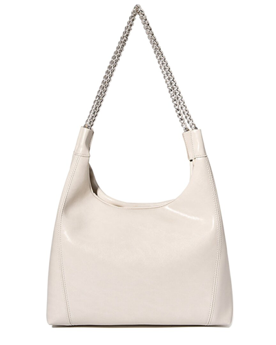 Shop Adele Berto Leather Shoulder Bag