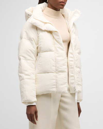 Shop Canada Goose Junction Puffer Parka Jacket In Nrth Star Wh