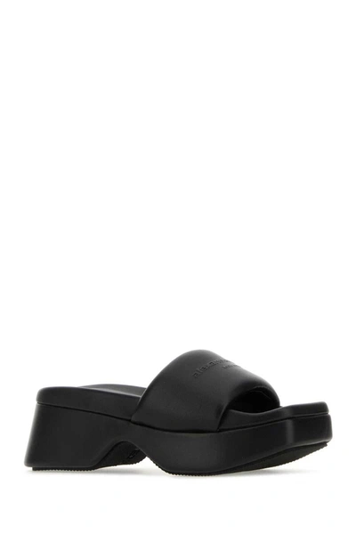 Shop Alexander Wang Sandals In Black