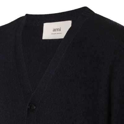 Shop Ami Alexandre Mattiussi Ami Paris Sweaters Blue