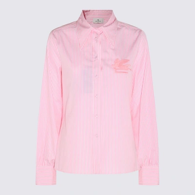 Shop Etro Shirts Pink