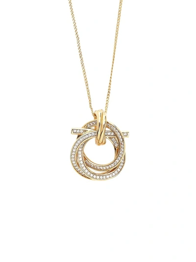 Shop Ferragamo Necklace In Gold