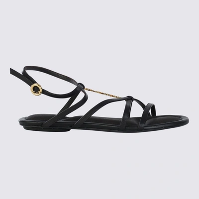 Shop Jacquemus Flat Shoes Black