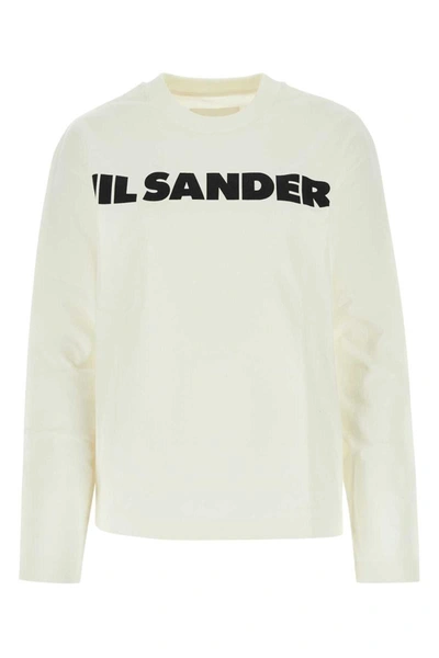 Shop Jil Sander T-shirt In White