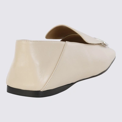 Shop Sergio Rossi Flat Shoes In Chalk