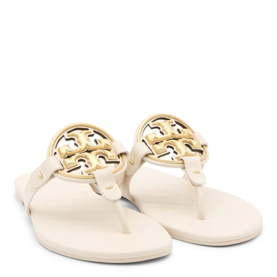 Shop Tory Burch Flat Shoes In New Cream