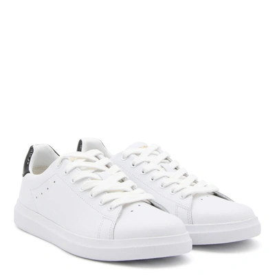 Shop Tory Burch Sneakers In Titanium White/perfect Black