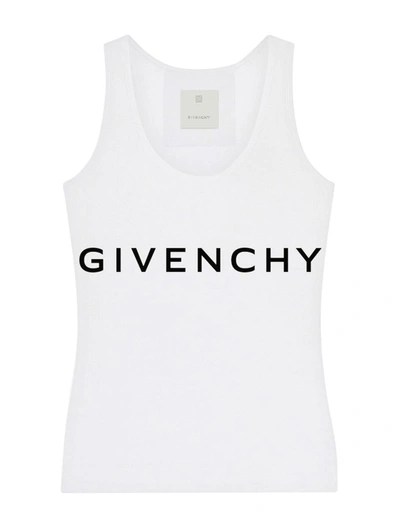Shop Givenchy Vest & Tank Tops In White