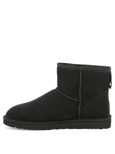Shop Ugg "classic Mini Ii" Ankle Boots In Black