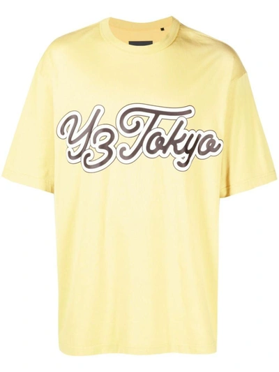 Shop Y-3 T-shirts & Tops In Yellow