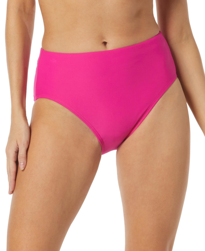 Shop Coco Reef Contours High-waist Bikini Bottoms In Pink