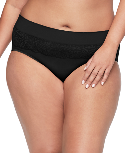 Shop Warner's Women's No Pinching, No Problems Seamless Hipster Underwear Ru3231p In Rich Black
