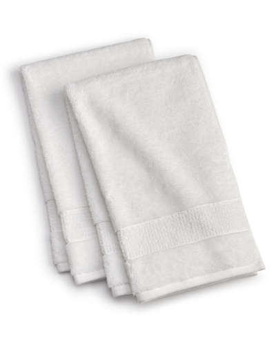 Shop Oake Organic 2-pk. Hand Towel, Created For Macy's In White