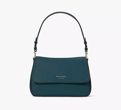Shop Kate Spade Hudson Medium Convertible Shoulder Bag In Artesian Green