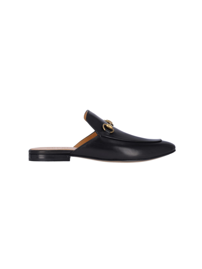 Shop Gucci Classic Slippers In Black  