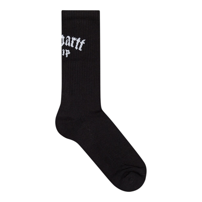 Shop Carhartt Socks Onyx In Black