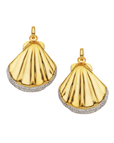 Shop Amber Sceats Milos Earrings In Gold