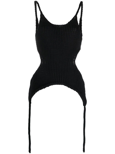 Shop Aisling Camps Kora Cut-out Top - Women's - Nylon/cotton In Black