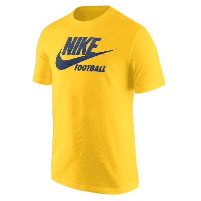 Shop Nike Men's Football T-shirt In Yellow