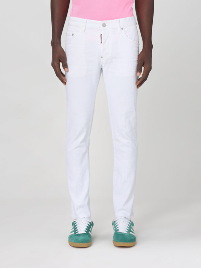 Shop Dsquared2 Jeans  Men Color White