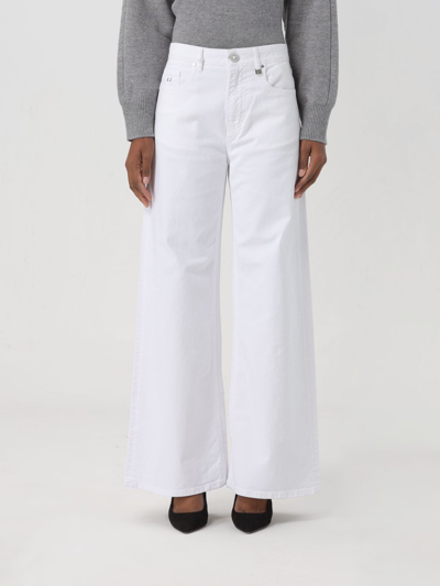 Shop Tramarossa Jeans  Woman Color White