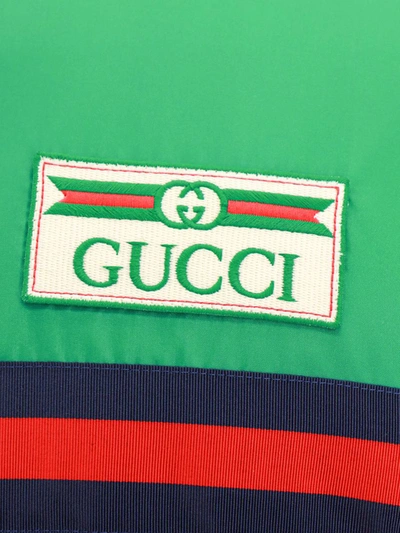 Shop Gucci Jacket In Blue