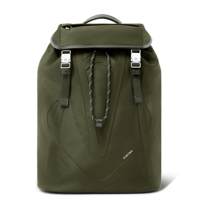 Shop Rimowa Rucksack Large Mit Schnallenverschluss In Khaki_nylon