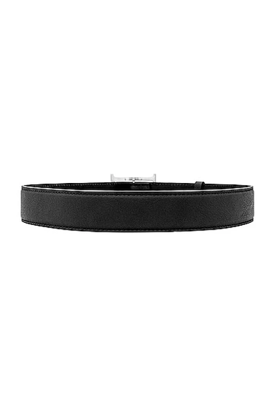 Helsa Logo Contrast Belt In Black
