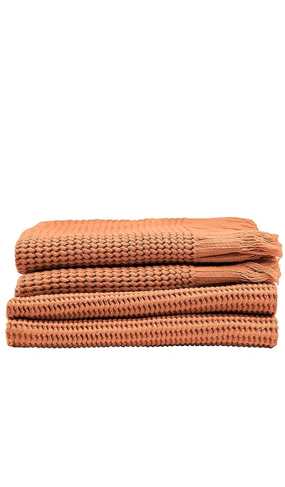 Shop House No. 23 Ella Waffle Towel In Sedona