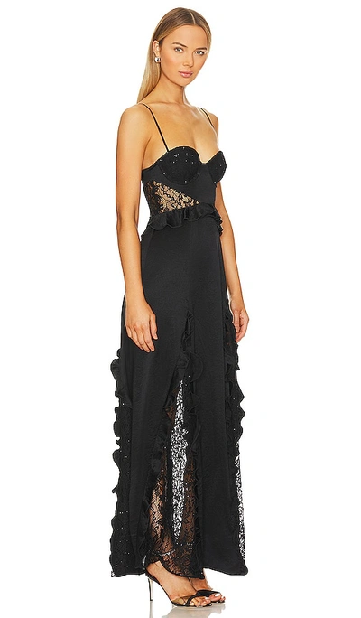 Majorelle Ella Gown In Black