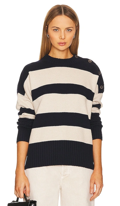 Shop Brochu Walker Cy Stripe Sweater In Atlas Stripe
