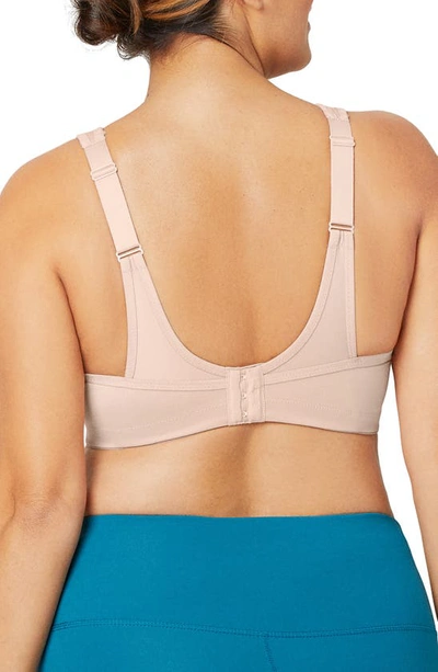 Shop Glamorise No-bounce Camisole Sports Bra In Light Brown