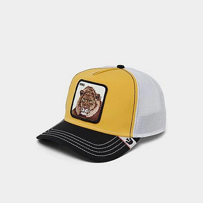 Shop Goorin Bros . Mv Lion Trucker Hat In Yellow/white/black