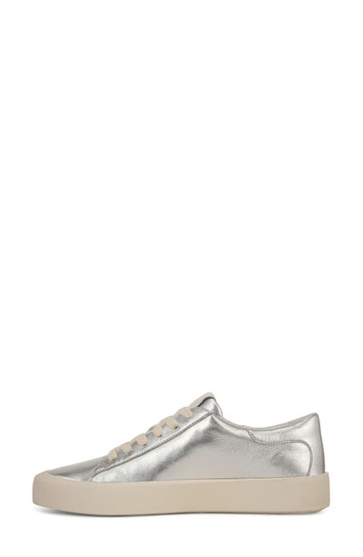 Shop Vince Gabi Dipped Platform Sneaker In Silver