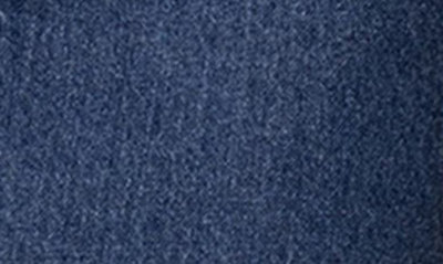 Edikted Jessie Denim Miniskirt In Blue-washed