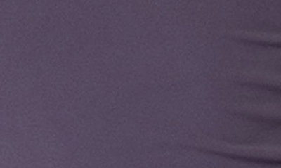 Edikted Melony One Shoulder Scarf Neck Knit Top In Purple