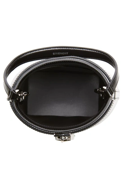 Givenchy Shark Lock Bucket Bag In Leather In Black