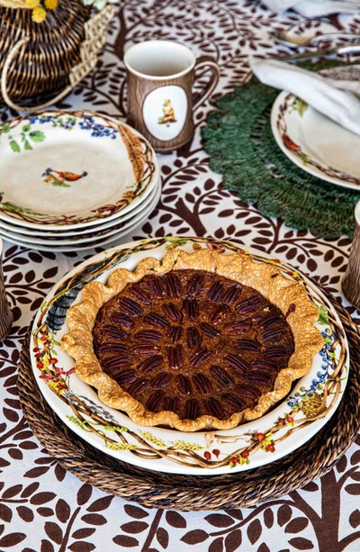 Juliska Forest Walk Pie Dish In Cafe Au Lait