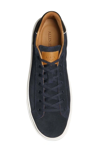 Shop Allen Edmonds Oliver Lace-up Sneaker In Navy