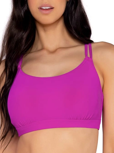 Shop Sunsets Taylor Underwire Bikini Top In Wild Orchid