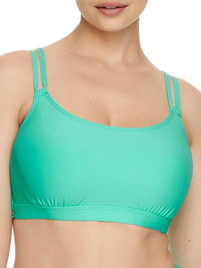 Shop Sunsets Taylor Underwire Bikini Top In Mint