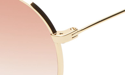 Shop Celine 59mm Aviator Sunglasses In Endura Gold/ Gradiend Bordeaux