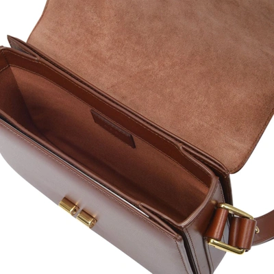 Shop Apc Grace Mini Hobo Bag - A. P.c. - Hazelnut - Leather In Brown
