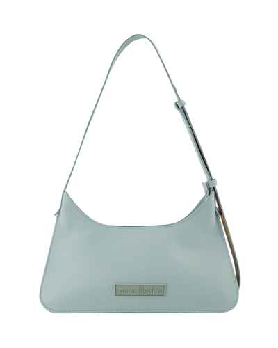 Shop Acne Studios Platt Mini Handbag -  - Light Blue - Leather