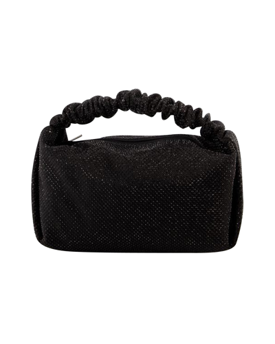 Shop Alexander Wang Mini Scrunchie Handbag -  - Polyester - Black