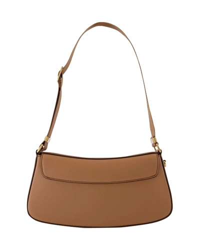 Shop Stella Mccartney Chain Bag Small In Beige In Brown
